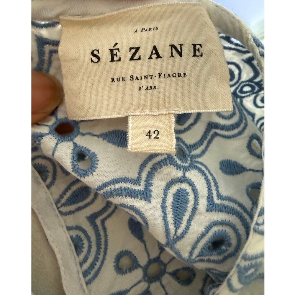 Sézane Blouse Eyelet - Picture 9 of 11